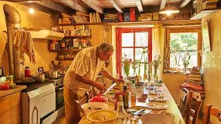 Visit to a lovely French farm house/ Organic vegetables shopping in Burgundy/ France Travel vlog