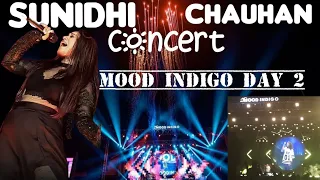 Mood Indigo IIT Bombay Day 2 Concert 🔥| Sunidhi Chauhan Live Performance 🤩 | Bollywood Songs #fest