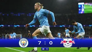 Manchester City 7 : 0 RB Leipzig (UCL Round Of 16)