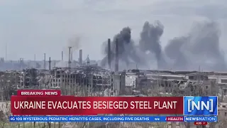 Citizens evacuated from besieged Ukraine steel plant | NewsNation Prime