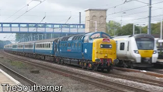 On the fast | 55013 "The Black Watch" resurrected on 'The Coronation Deltic' 19/08/2023