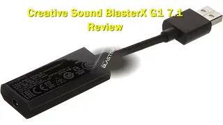 Creative Sound BlasterX G1 7.1 Review