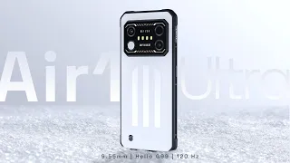 9.55mm, World's Thinnest Rugged Phone | Air1 Ultra Frost White