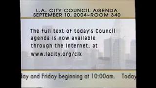 Regular City Council - 09/10/04