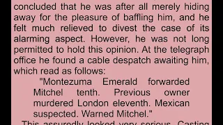 Read & Listen The American Rivals of Sherlock Holmes The Montezuma Emerald by Rodrigues Ottolengui