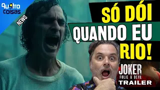 PRIMEIRO TEASER DO TRAILER DE CORINGA LOUCURA A DOIS JÁ SAIU! COMENTÁRIOS E IMPRESSÕES