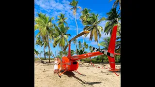 Доминикана экскурсия на вертолете Punta Cana Helicopters | Музыка над океаном Мари Краймбрери Океан