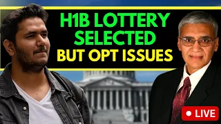 H1B Lottery Selected But Got OPT Issues