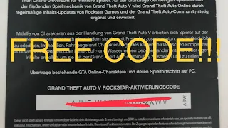 FREE Activation Code GTA 5 ONLINE