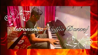 Astronomia (Coffin Dance) [PIANO COVER] {Blindfolded}