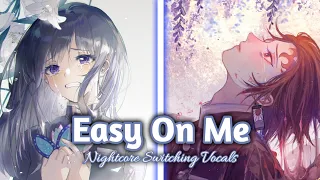 Nightcore - Easy On Me (Switching Vocals)