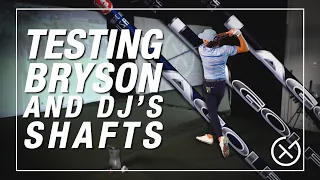 TESTING LA GOLF'S BRYSON AND DJ SIGNATURE SERIES SHAFTS // Mac Tries Out LA Golf Driver Shafts