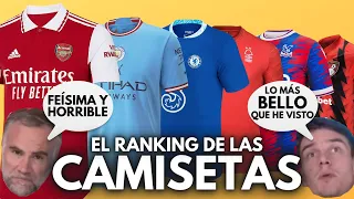 EL RANKING DE LAS CAMISETAS DE LA PREMIER LEAGUE 22/23