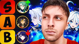 Has Fontaine Changed The Genshin Meta? Improvements Tier List