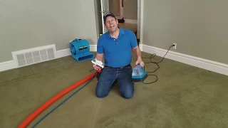 how to get a furniture dent out of the carpet