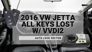 2016 Volkswagen Jetta All Keys Lost (PROX) with VVDI2