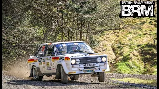 Fiat 131 Abarth Rally Car - On the limit (Full sound HD)