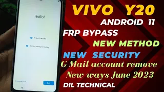 Vivo Y20 Frp bypass Android 11 New method 2023