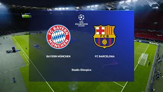 PES 2023 | Bayern Munich vs FC Barcelona | UEFA Champions League Final | @Stadio Olympico