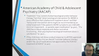 Pharmacological Treatments of ADHD