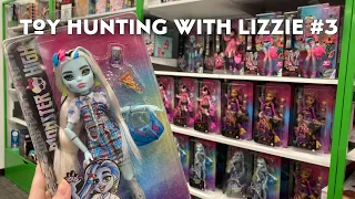 I FOUND MONSTER HIGH G3 BUDGET FRANKIE AT TOYS R US! | toy hunting with Lizzie #3