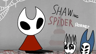 Shawing spider Hornet [Hollow Knight animation]