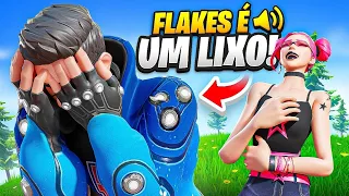 FUI IRRITAR UMA CRIANÇA E DEU BRIGA NO FORTNITE!