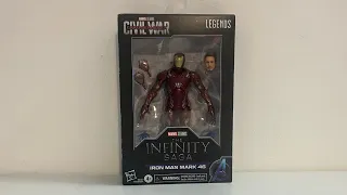 REVIEWING MARVEL LEGENDS INFINITY SAGA IRON MAN MARK 46 FROM CAPTAIN AMERICA CIVIL WAR