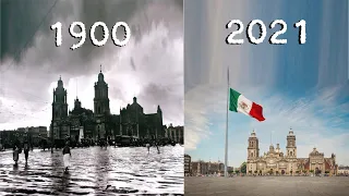 Evolution of Mexico City 1900 - 2021