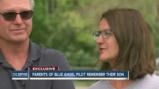 Parents of Blue Angel pilot remember late son