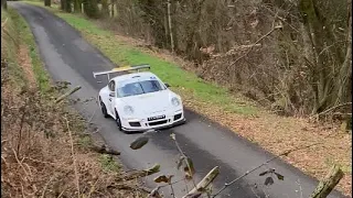 BEST OF PORSCHE 991 997 GT3 CUP RALLY PURE SOUND FLAT OUT #rally #wrc #car #racing #porsche #rallye