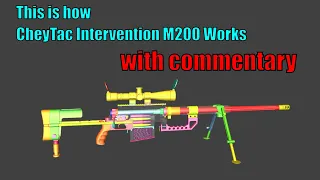 This is how CheyTac Intervention M200 Works | WOG | with commentary