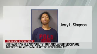 Buffalo man pleads guilty to manslaughter in connection with fatal shooting