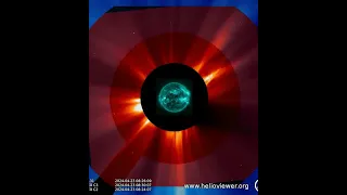 SUPER SYMPATHETIC SOLAR FLARE  #geomagneticstorm #science