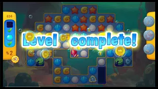 Fishdom Hard Level 834 Completed