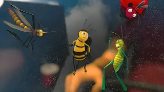 نحله ضعيف الكل بيتريق عليه لانه فاشل لكنه بيصدمهم وبيقدر ينقذ العالم | ملخص فيلم : Bee Movie