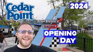 Cedar Point Opening Day 2024 - What's New? | Top Thrill 2! | NEW VIP Lounge! | Closures & More!