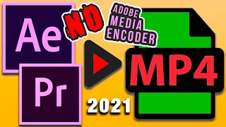 How to save an After Effects 2020 video to MP4 WITHOUT Media Encoder