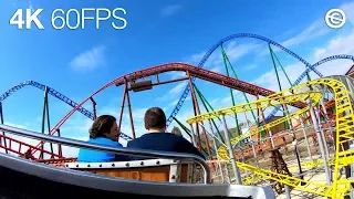 NO COPYRIGHT Race Coaster - Land of Legends Backseat (4K 60FPS Onride POV)