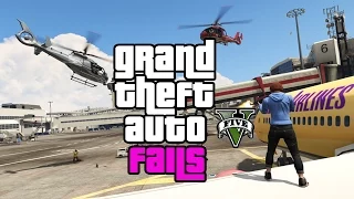 Awesome GTA 5 funny moments compilation - grand theft auto bugs