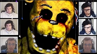 MORRENDO DE MEDO! - Five Nights at Freddy's 2 MULTIPLAYER! ft. JVNQ