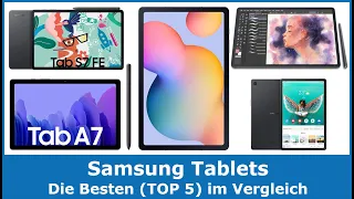 Die besten Samsung Tablets mit Android 2023 (TOP 5) 🥇 Testsieger im Vergleich (gut und günstig)