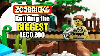 Building the BIGGEST Lego Zoo - HUGE project