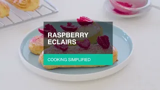 #HomeMade recipe: Raspberry eclairs • Simple Meals by Gorenje