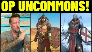 3 GODLIKE UNCOMMON CHAMPS & HOW TO BUILD THEM!