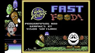 Fast Food! Review for the Commodore 64 by John Gage