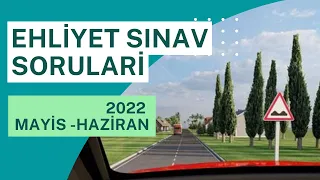 🔝KAÇIRMA - 2022 MAYIS - HAZİRAN EHLİYET SINAV SORULARI - EHLİYET SINAV SORULARI 2022