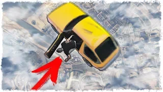 НЕУЖЕЛИ ОН НЕ ВЫЖИВЕТ ПОСЛЕ ПАДЕНИЯ??? GTA 5 ONLINE!!!