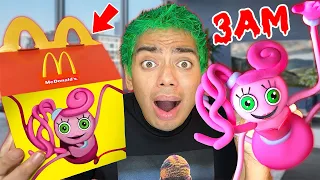 Do NOT Order MOMMY LONG LEGS HAPPY MEAL From McDonalds at 3AM!! Poppy Playtime Chapter 2 is REAL!!