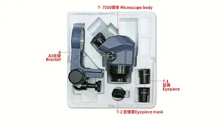 Microscope Rotary Folding Support/Working with Electron Microscope/Stereo Microscope/easy set up